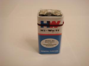 Acumulator Baterie HI-WATT 6F22M 9V
