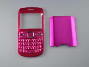 Carcasa Nokia C3 Cu Tastatura Roz
