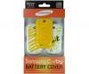 Capac baterie samsung s3650 set jamaican yellow (set