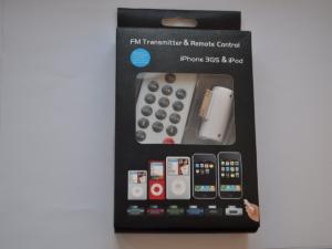 Emitator Modulator Fm cu Telecomanda Iphone Ipod - Alb