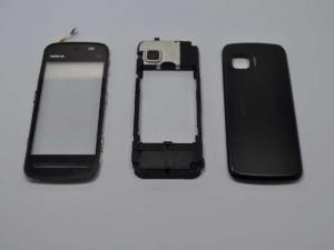 Carcasa Nokia 5230 Cu TouchScreen Originala Swap 2 Piese Gri