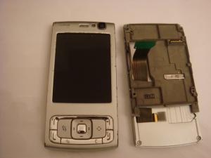 Clapeta Nokia N95 Completa (lcd+slide+flex+fata+tastatura+speaker) Swap