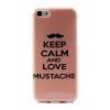 Husa tpu iphone 5c keep calm and