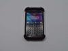 Husa Silicon BlackBerry Bold 9790 Negru Cu Alb