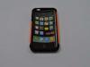 Husa silicon iphone 4 iphone 4s negru cu portocaliu