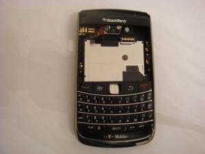 Carcasa Originala Blackberry 9700 Completa Swap Neagra
