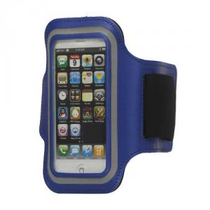 Husa Sport iPhone 5 Gym Armband Albastra