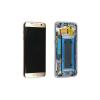 Display cu touchscreen samsung galaxy s7 edge g935 original swap gold