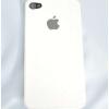 Capac Baterie iPhone 4 Piele Alba