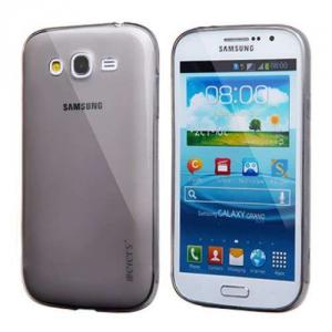 Husa TPU Gel Samsung Galaxy Grand Neo I9062 Leiers Thin Ice Series Transparenta Neagra