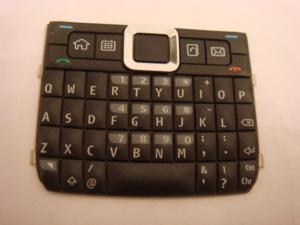 Nokia E71 Complete Keypad Grey Steel Swap (Nokia E71 Tastatura Gri STEEL Swap )