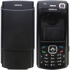 Carcasa Originala Nokia N70 5 piese Swap - Neagra