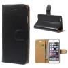 Husa iphone 6 piele portofel stand neagra