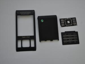 Carcasa Originala Sony Ericsson C905 4 Piese Swap - Neagra