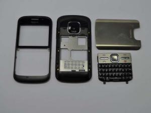 Carcasa Nokia E5 Originala Swap 4 Piese Neagra