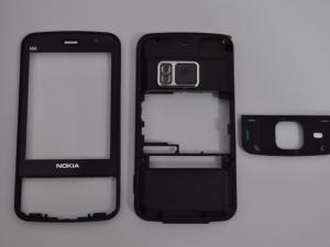 Nokia N96 Carcasa Originala 3 piese swap NEAGRA