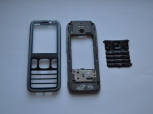 Carcasa Originala Nokia 5630 XpressMusic 3 Piese Swap - Albastra