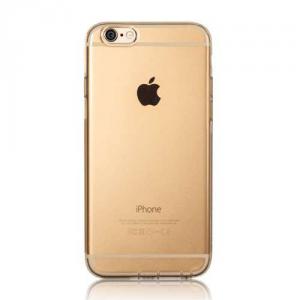Husa TPU iPhone 6 6s Crystal Slim Series Gold