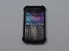 Husa Silicon BlackBerry Bold 9790 Negru Cu Mov