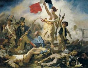 Felicitari 3D - Delacroix / La Liberte