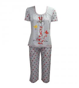 Pijama  cu girafa Tara model 10489