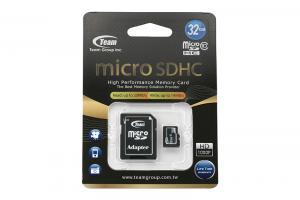 Card Memorie Micro SD 32GB (Clasa 10) Teamgroup (cu adaptor SD)