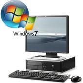 Sistem Second Hand HP Compaq DC7800 SFF/Core2Duo E6550 2,33 GHz  cu monitor 19''TFT Dell
