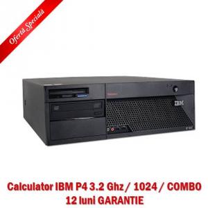 Calculator second-hand IBM ThinkCentre M55 P4 3.2Ghz/ 512 MB  DDR / 40 SATA / DVD ROM