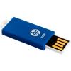 USB flash drive 8GB HP V195W, up to 8MB/s write, 25MB/s read, slim, blue