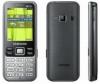 Samsung phone c3322 dual sim metallic black