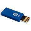 USB flash drive 16GB HP V195W, up to 8MB/s write, 25MB/s read, slim, blue