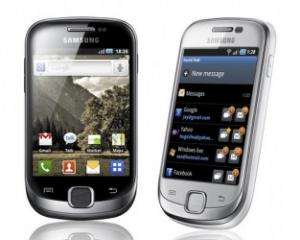 SAMSUNG PHONE S5660 GALAXY GIO Dark Silver , black