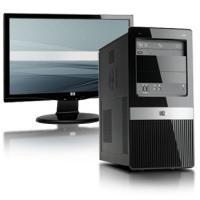Sistem Second Hand HP Compaq PRO 3010 Microtower Business PC Core2DUO /3.0GHZ- 4 Gb DDR3-320 HDD-DVDRW cu monitor 19''TFT Dell