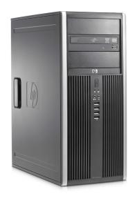 Sistem second hand HP Compaq 8000 Elite PC, Intel Core 2 Duo E8500, 3.16Ghz, 2Gb DDR3, 320Gb Sata 2, DVD-RW cu monitor 19''TFT Dell