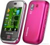 Samsung phone b5722 dual sim pink,dark