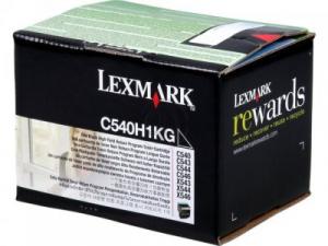 Lexmark toner pt C540, C543, C544, X543, X544 Black High Yield Return Program Toner Cartridge - 2,500 pages