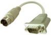 Cablu adaptor [ mini DIN, tata, 6 pini ] -> [ DB9, tata, 9 pini ] - 0,2 m MF 8045