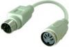 Cablu adaptor [ mini DIN, tata, 6 pini ] -> [ DIN, mama, 5 pini ] - 0,2 m MF 8047