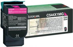 Lexmark toner pt C544, X544 Magenta Extra High Yield Return Programme Toner Cartridge (4K)