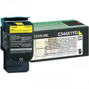 Lexmark toner pt C544, X544 Yellow Extra High Yield Return Programme Toner Cartridge (4K)