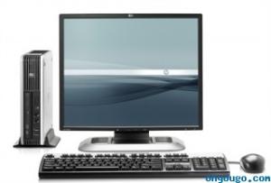 PC second HP Compaq 8000 Elite USFF Dual CORE E4500 2.7GHz cu 19" TFT HP