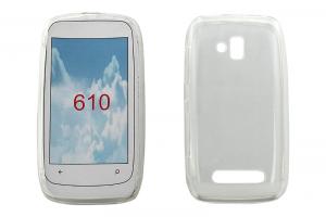 Husa Poliuretan Nokia 610 Lumia Transparent
