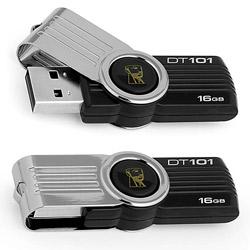USB Flash Drive 16 GB USB 2.0 Kingston DataTraveler 101 Generatia 2 negru