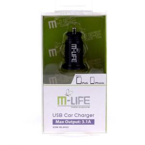 ALIMENTATOR AUTO USB 3.1A M-LIFE(ML0003)