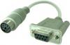 Cablu adaptor [ mini DIN, mana, 6 pini ] -> [ DB9, mama, 9 pini ] - 0,2 m