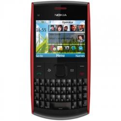 NOKIA MOBILE PHONE X2-01 QWERTY RED 2G