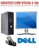 Dell OPTIPEX GX 620 Pentrium D 2.8 Ghz, 1Gb, 80Gb, COMBO cu 17" TFT Refurbished