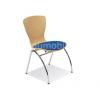 Scaune de restaurant bingo wood chrome seat plus