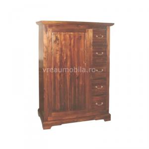 Cabinet 1 usa lemn 5 sertare lemn masiv Siena