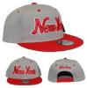 New york gry / r snapback plat cap classic font